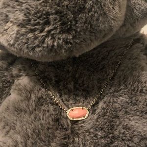 kendra scott - coral necklace